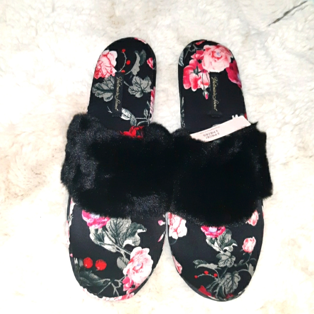 Floral Slippers